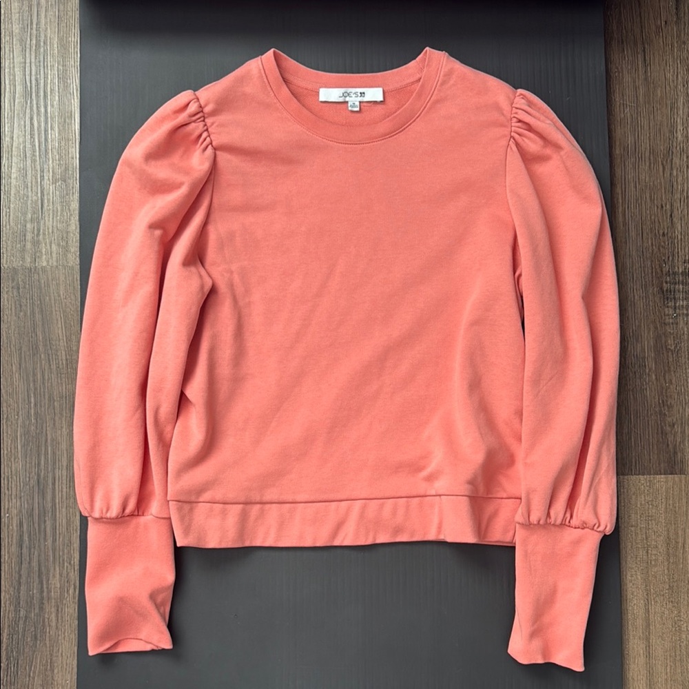 Joe's Jeans Coral Puff Sleeve Top